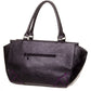 Banned Alt - Bat Wings - Black / Purple Handbag