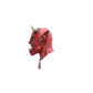 Halloween Devil Mask - Red Horned Demon - Latex Mask