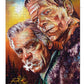 Boris Karloff and the Monster - Frankenstein Horror 1000 Piece Puzzle by Rick Melton