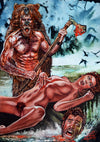 Rick Melton - Beserker - Horror Movie Art Print