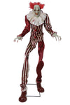Clown Mort-Vivant - Figurine Animatronique (1,8 m de Haut) Décoration d'Halloween