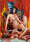 Rick Melton - Ballad In Blood - Erotic Horror Art Print