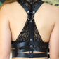 Triple Black Harness Belt- Fully Adjustable to Fit