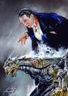 Rick Melton – Bela Lugosi Dracula – Klassischer Horror – Kunstdruck