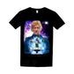 The Third Doctor - 70's Retro TV - T-Shirt - Mens Black Gildan T-Shirt - Doctor Who