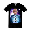 The Third Doctor - 70's Retro TV - T-Shirt - Mens Black Gildan T-Shirt - Doctor Who