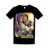 Battlestar Galactica - T-shirt Série TV d'Action Spatiale Années 70 - T-shirt Homme Noir Gildan