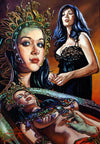 Rick Melton - Blood from the Mummy's Tomb - Classic Horror Art Print
