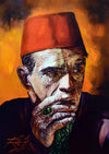 Rick Melton - Boris Karloff: Imhotep - Classic Horror - Art Print
