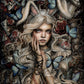 Enys Guerrero - Back To Wonderland - Gothic Art Poster