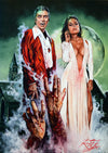 Rick Melton - Le Comte Yorga - Horreur classique - Estampe