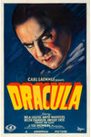 Affiche de film d'horreur - Dracula 1931 - Classique de l'horreur des années 30