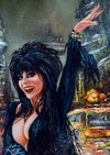 Rick Melton - Elvira - Scream Queens - Impression d'Art