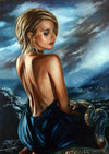 Rick Melton - Emma Roberts - Scream Queens - Art Print