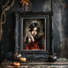 Enys Guerrero - Snake Girl - Gothic Art Poster