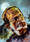 Rick Melton - Frankenstein Monster Alla Prima - Classic Horror Art Print