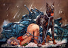 Rick Melton - Junkyard Dog - Smut Art Print