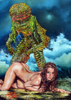 Rick Melton - Humanoid From The Deep - Suzi Shaw - Impression d'art