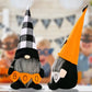 Halloween Decoration Gnomes,2PCS Gonk Gnome-Halloween Gnome Bat Plush Handmade Swedish Tomte Scandinavian Ornaments for Home Ornament Halloween Ghost Toy Window Shelf Desk Decor Pumpkin Bat Spider Hat
