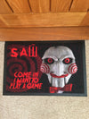 WSH - SAW Come In And Play - Horror Movie Door mat