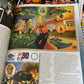 Comic book or graphic novel with colorful illustrations and text on a magazine page.