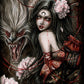 Enys Guerrero - Kiyohime - Gothic Art Poster