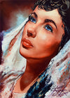 Rick Melton - Elizabeth Taylor - Scream Queens Art Print