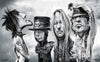 Sebastian Cast - MOTLEY CRUE - Caricature de musicien - Impression d'art