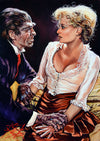 Rick Melton - Mr Hyde Makes Out - Classic Horror Art Print