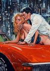 Rick Melton - Passion's Flowers - Smut Art Print