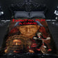 Horror Movie Blanket - Saw Blanket - Luxury Twin / Double Fleece Blanket
