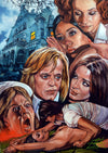 Rick Melton Original Artwork - Slaughter Hotel - High Quality Certified Authentic Original Artwork