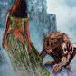 Rick Melton Original Artwork - Snow Wolf - High Quality Certified Authentic Original Artwork