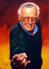 Rick Melton – Stan Lee – Sci-Fi-Kunstdruck