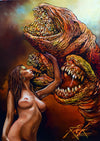 Rick Melton - Suzi Does The Deadly Spawn - Smut Art Print