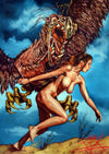 Rick Melton - Suzi et La Pince Géante - Estampe érotique