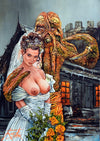 Rick Melton - Suzi et le monstre de l'espace - Suzi Shaw - Impression d'art
