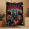 WSH – Scream Ghost Face – Tagesdecke/Überwurf/Fleece für Doppelbetten