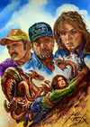 Rick Melton - Tremors - Sci-Fi Art Print