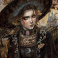 Enys Guerrero - The Witch That Stole the Night - Gothic Art Poster