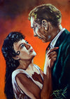 Rick Melton - Valerie Gaunt 2 - Scream Queens Art Print