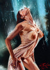 Rick Melton - Wet No. 6 - Smut Art Print