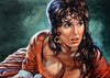 Rick Melton - Yvonne Romain - Scream Queens - Art Print