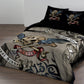 Image of Cursed Duvet Cover Set on a Bed