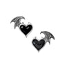 Alchemy - Black Soul - Stud Earrings