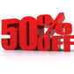50% Discount