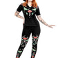 Restyle - Herbstliche Tagundnachtgleiche - Gothic Cottagecore Leggings