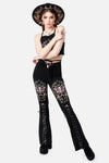 Restyle - Bad Omens - Gothic Bell Bottom Trousers