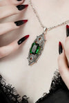 Restyle - Dark Soul Necklace - Silver Pendant Necklace