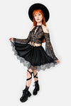 Restyle - Lost in Magic - Women's Cottagecore Mini Skirt